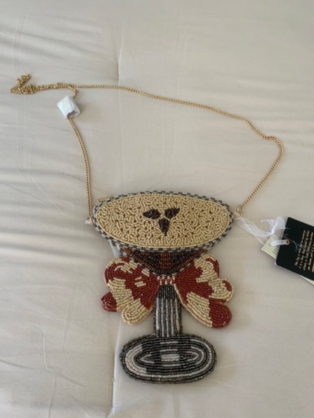 Viral Hand beaded Novelty Espresso Martini Crossbody